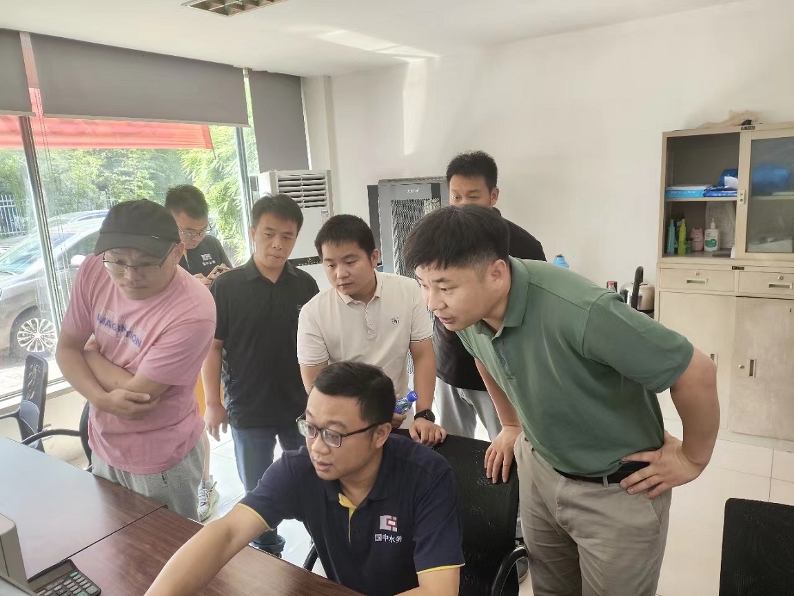 国家住建部一行莅临国水（马鞍山）污水处理有限公司调研指导工作